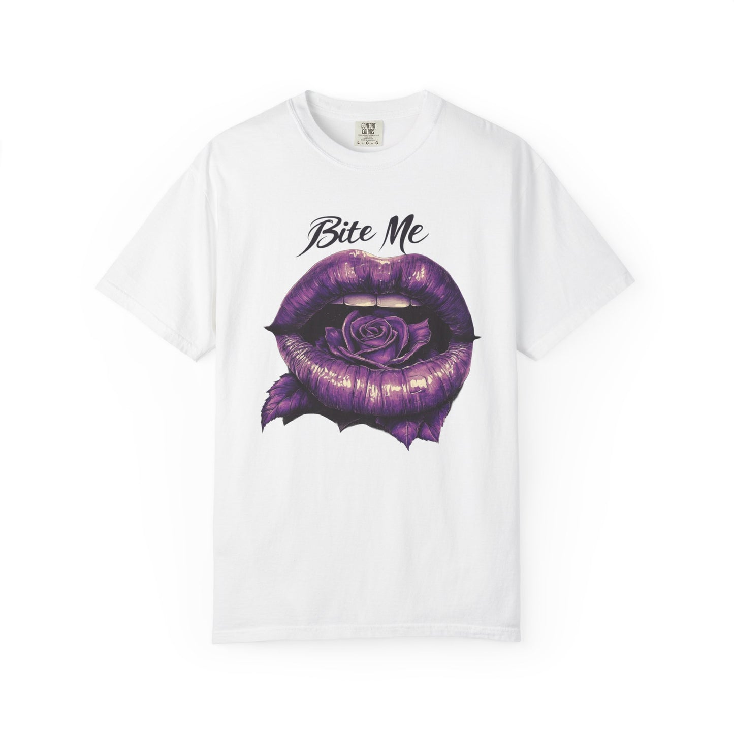 Unisex Graphic Tee - Bite Me, Creative Gift for Halloween, Trendy Fashion, Unique Graphic Shirt, Everyday Wear, Statement Piece