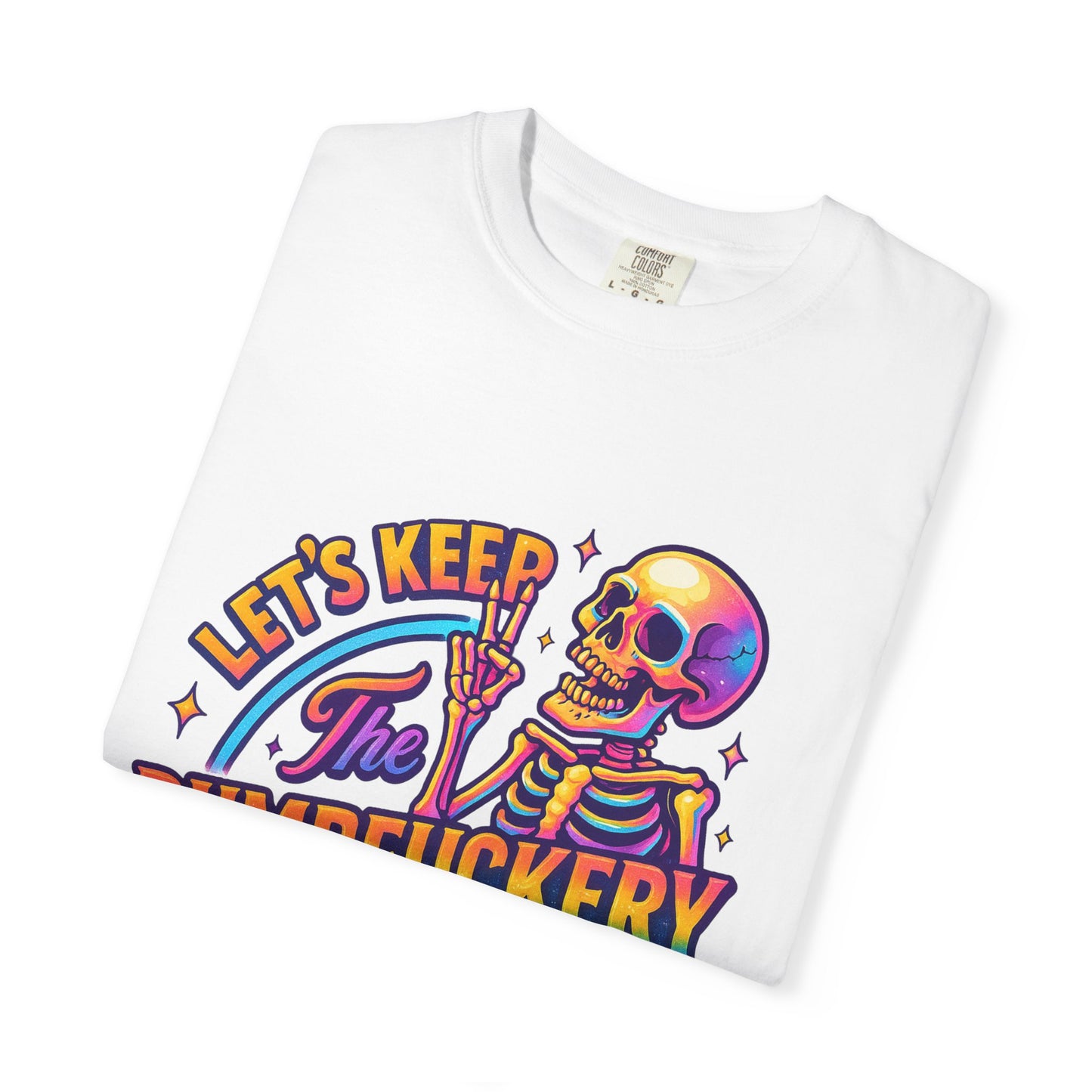 Humorous Skeleton T-Shirt, Fun Graphic Tee, Quirky Casual Wear, Perfect for Halloween, Gift for Friends
