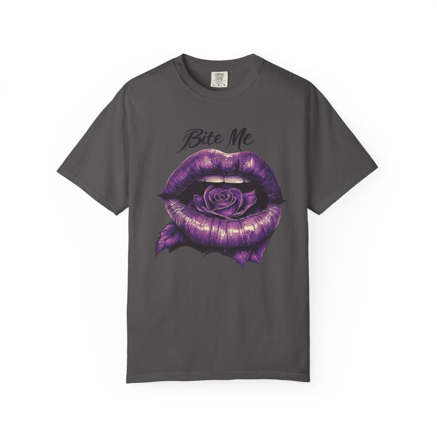 Unisex Graphic Tee - Bite Me, Creative Gift for Halloween, Trendy Fashion, Unique Graphic Shirt, Everyday Wear, Statement Piece