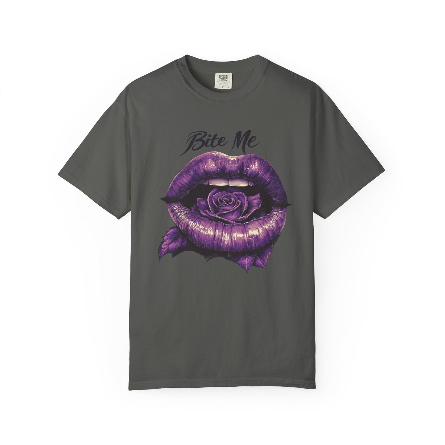 Unisex Graphic Tee - Bite Me, Creative Gift for Halloween, Trendy Fashion, Unique Graphic Shirt, Everyday Wear, Statement Piece