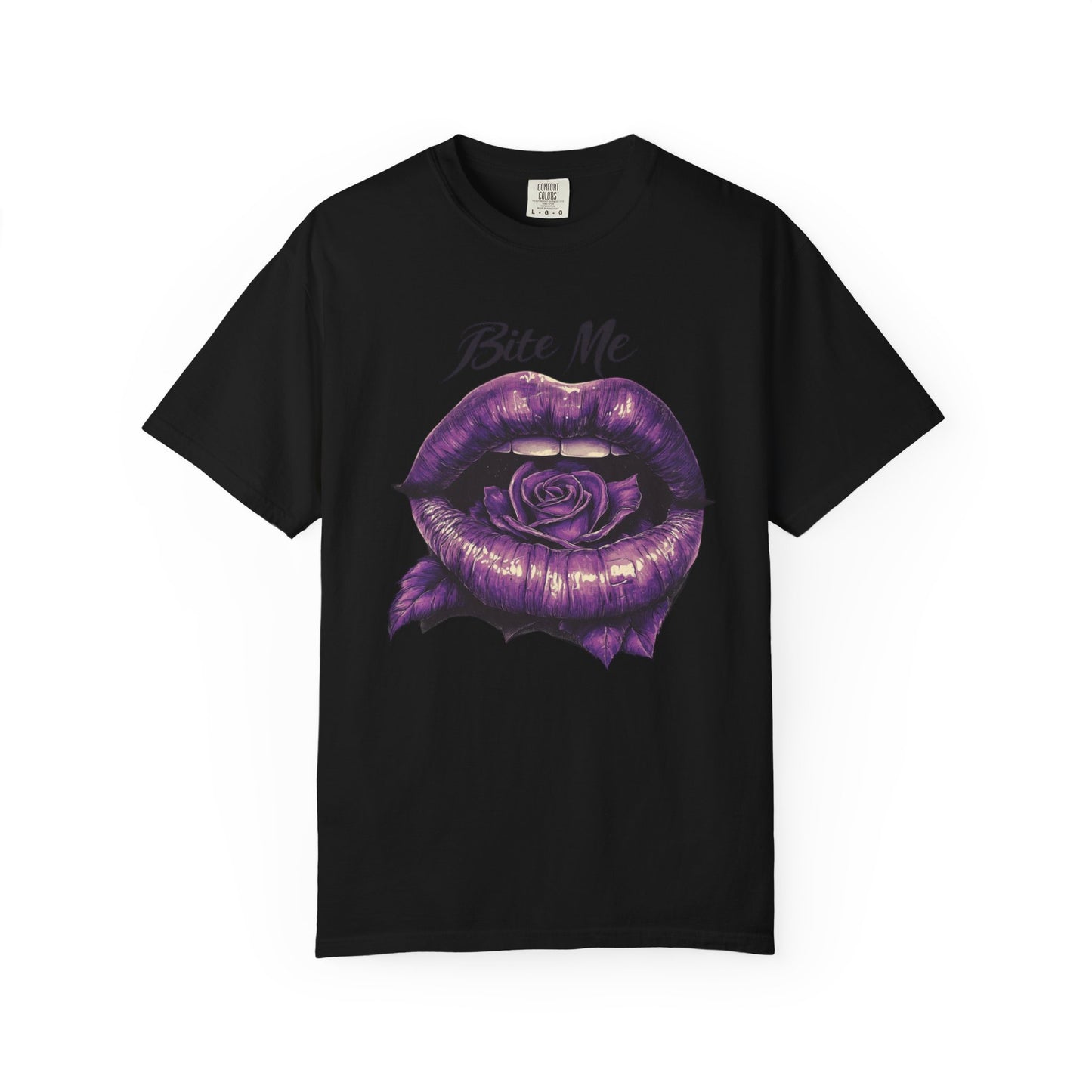 Unisex Graphic Tee - Bite Me, Creative Gift for Halloween, Trendy Fashion, Unique Graphic Shirt, Everyday Wear, Statement Piece