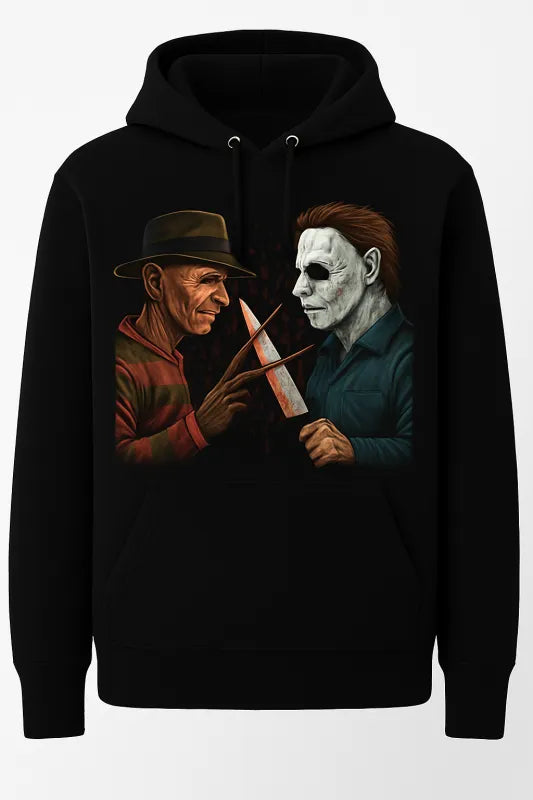 Freddy vs Michael myers- Unisex Hoodie