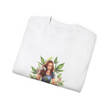 Meditation Vibes Tee, Unisex Cotton Shirt, Mindfulness Gift, Nature Lover Apparel, Yoga Tee, Eco-Friendly Clothing