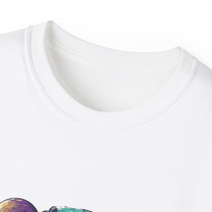Spooky City Graphic Tee, Unisex Cotton T-Shirt for Halloween, Casual Wear, Graphic Art, Unique Gift, Trendy Style