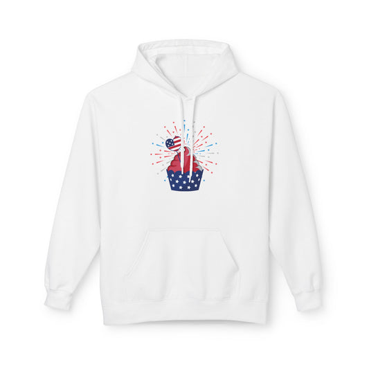 Patriotic Celebration Hoodie - Independence Day, Summer BBQ, Gift for Him/Her, Comfortable Casual Wear, Unisex Hoodie