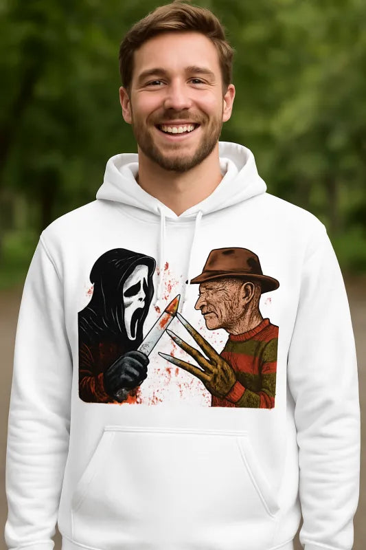 Ghostface vs Freddy - Unisex Hoodie