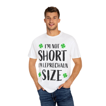 Funny Leprechaun Size T-shirt, St. Patrick's Day Gift, Unisex Tee, Humor Shirt, Ireland Lover Apparel