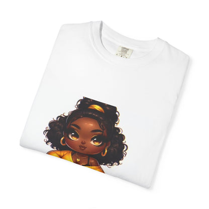 Chic Cartoon Graphic T-Shirt for Every Occasion, Trendy Gift for Her, Casual Wear, Art-Inspired Tee, Fun Fashion Statement