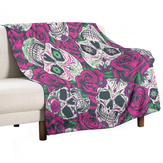 Single-Side Printing Flannel Blanket