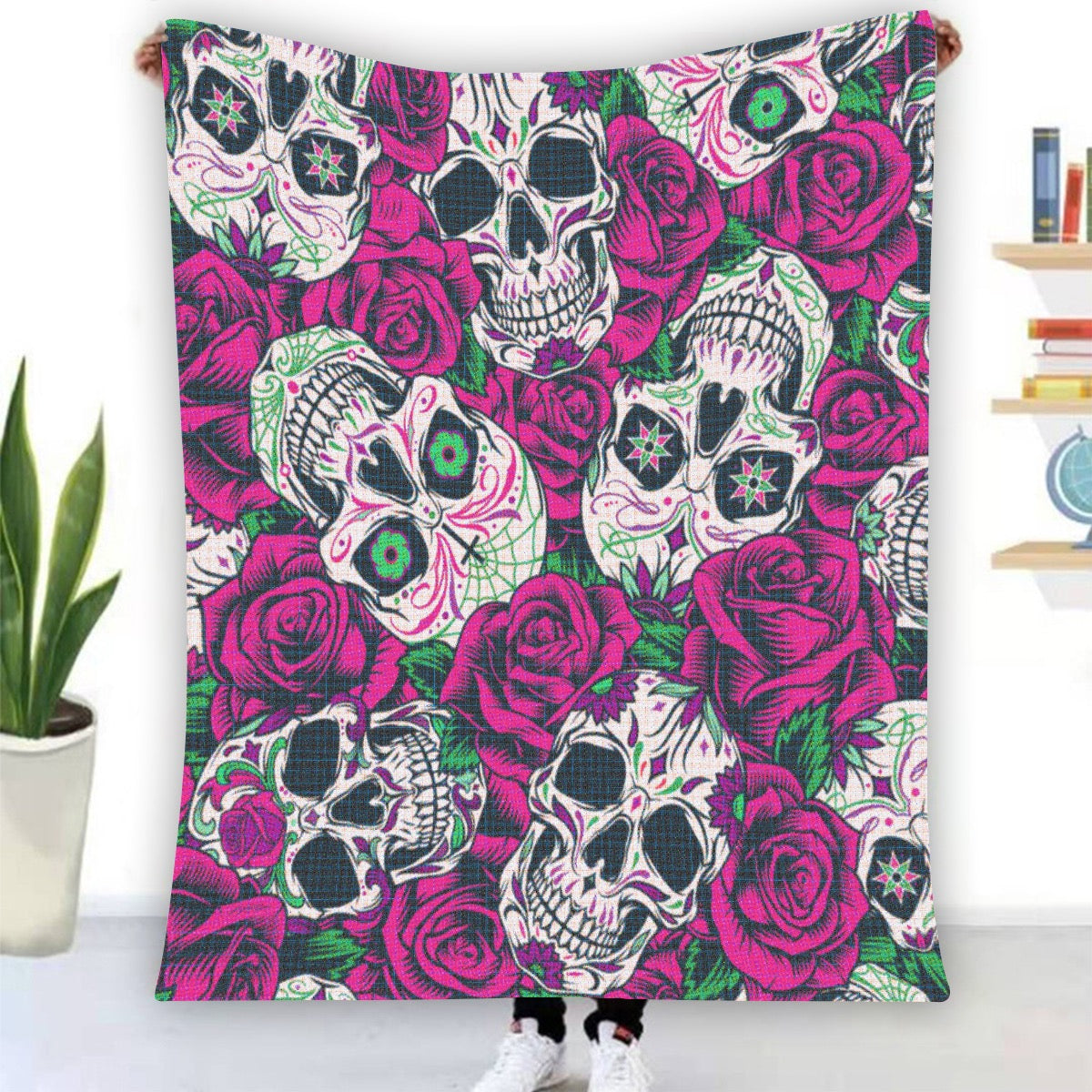 Single-Side Printing Flannel Blanket