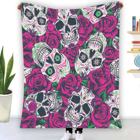 Single-Side Printing Flannel Blanket