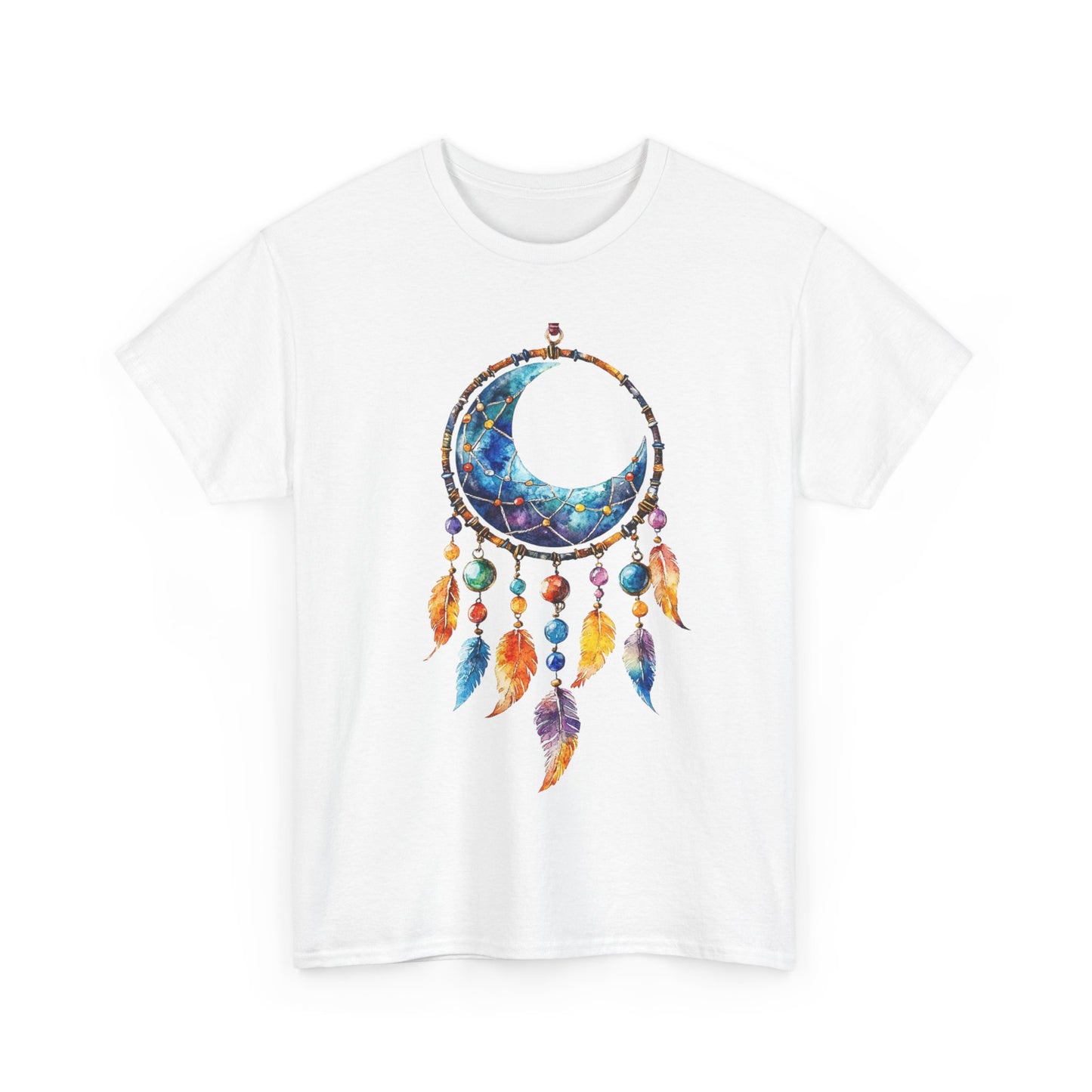 Dreamcatcher Graphic Tee, Unisex Shirt, Gift for Dreamers, Boho Style T-Shirt, Festival Wear, Spiritual Apparel
