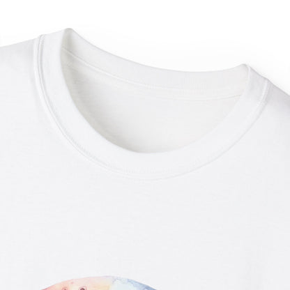 Cosmic Moon Graphic Tee, Unisex Ultra Cotton Shirt, Space Lover Gift, Astronomy Fashion, Artistic T-Shirt, Celestial Apparel