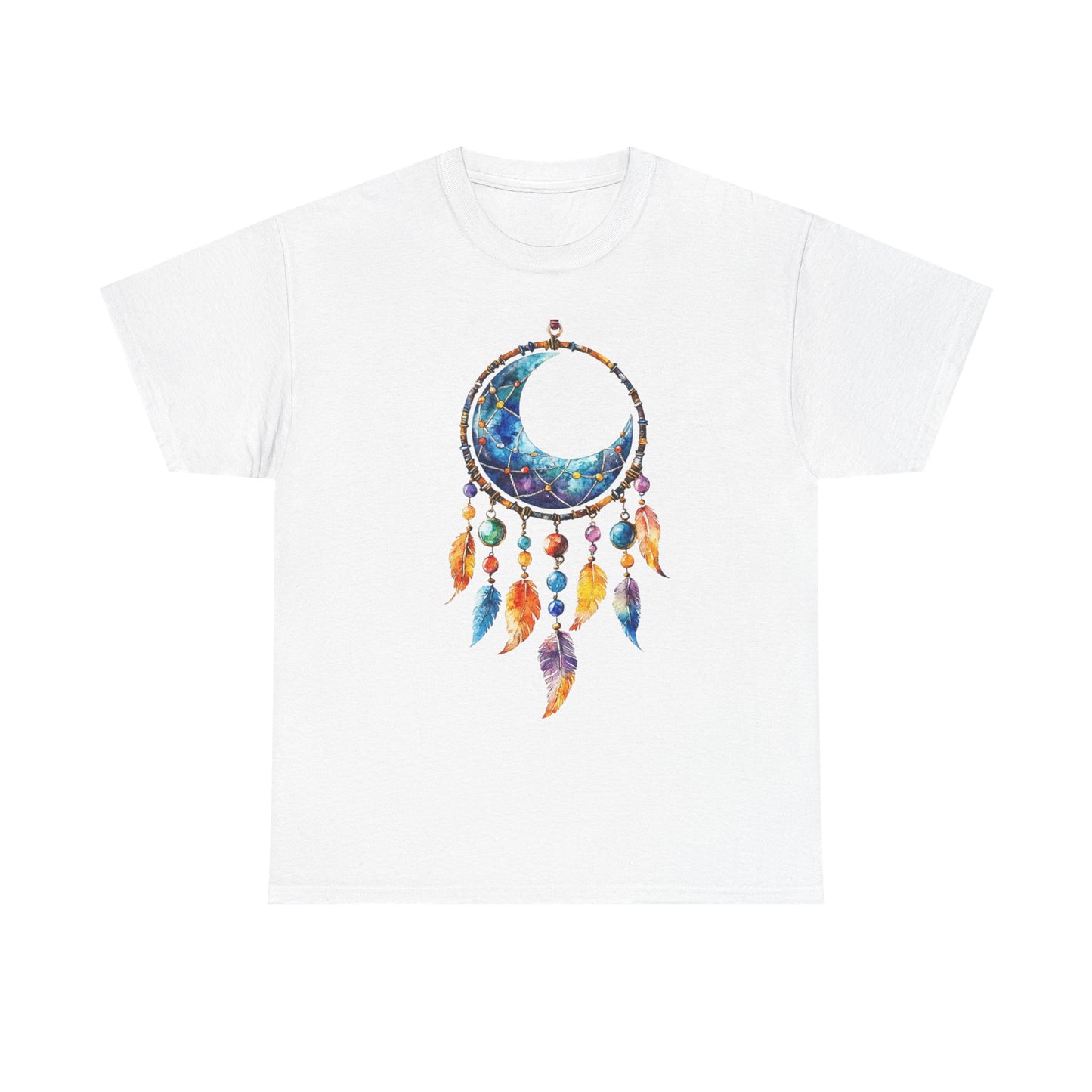 Dreamcatcher Graphic Tee, Unisex Shirt, Gift for Dreamers, Boho Style T-Shirt, Festival Wear, Spiritual Apparel