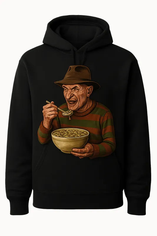 Freddy Kruger Eating Cereal - Unisex Hoodie