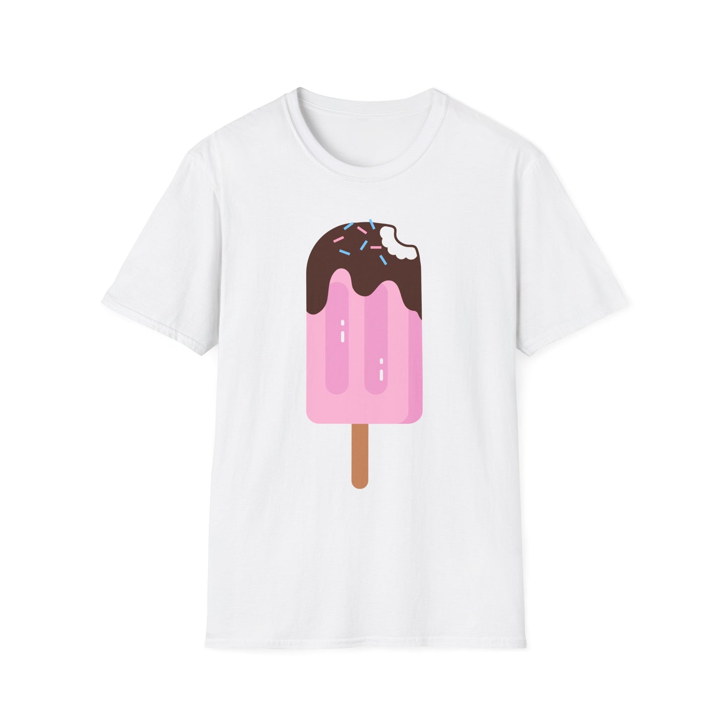 Cute Ice Cream Graphic T-Shirt, Fun Summer Tee, Casual Wear, Gift for Foodies, Sweet Treat Shirt, Unisex Style