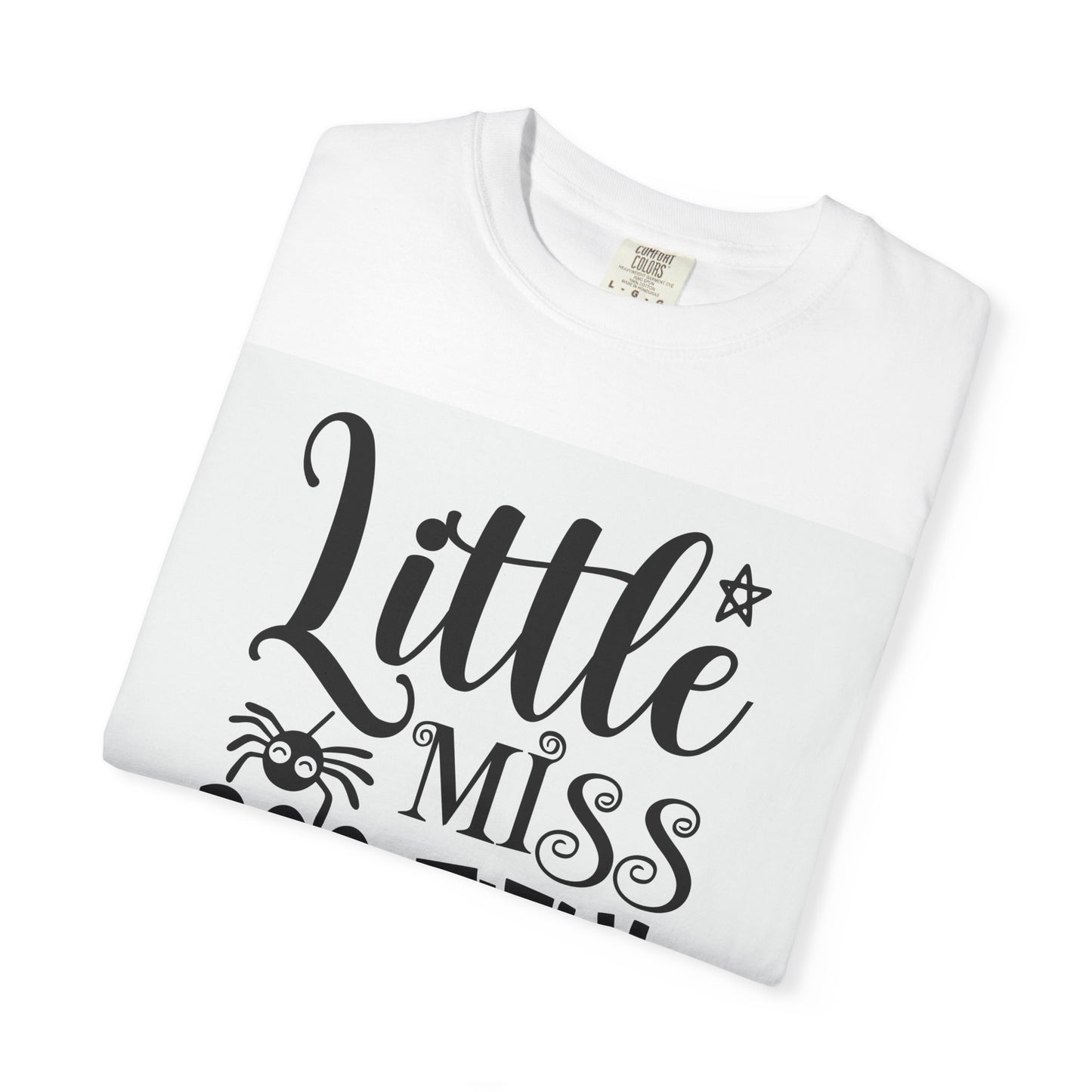 Little Miss Boo-tiful Unisex Tee | Perfect for Halloween, Gift for Girls, Cute T-shirt, Spooky Season Style, Kids Halloween Shirt