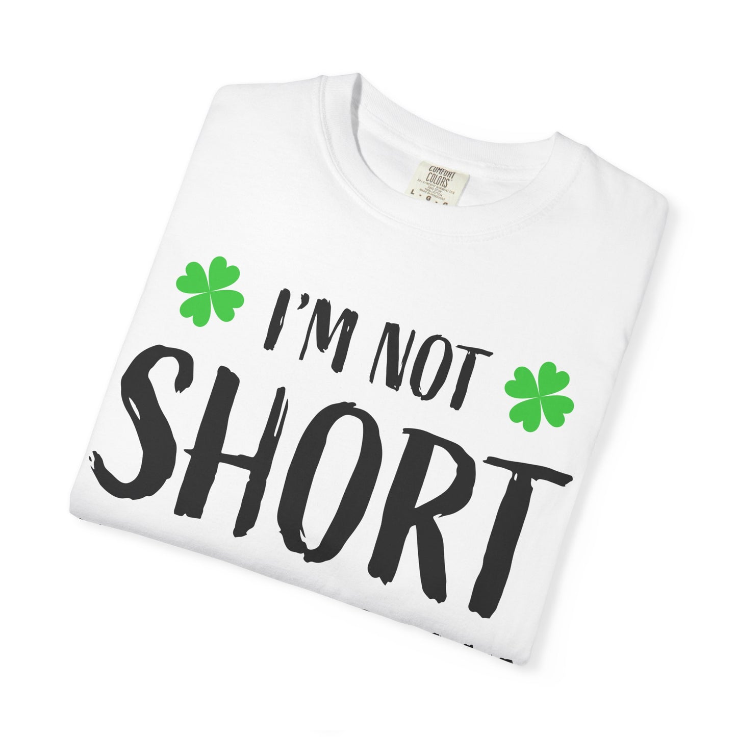 Funny Leprechaun Size T-shirt, St. Patrick's Day Gift, Unisex Tee, Humor Shirt, Ireland Lover Apparel