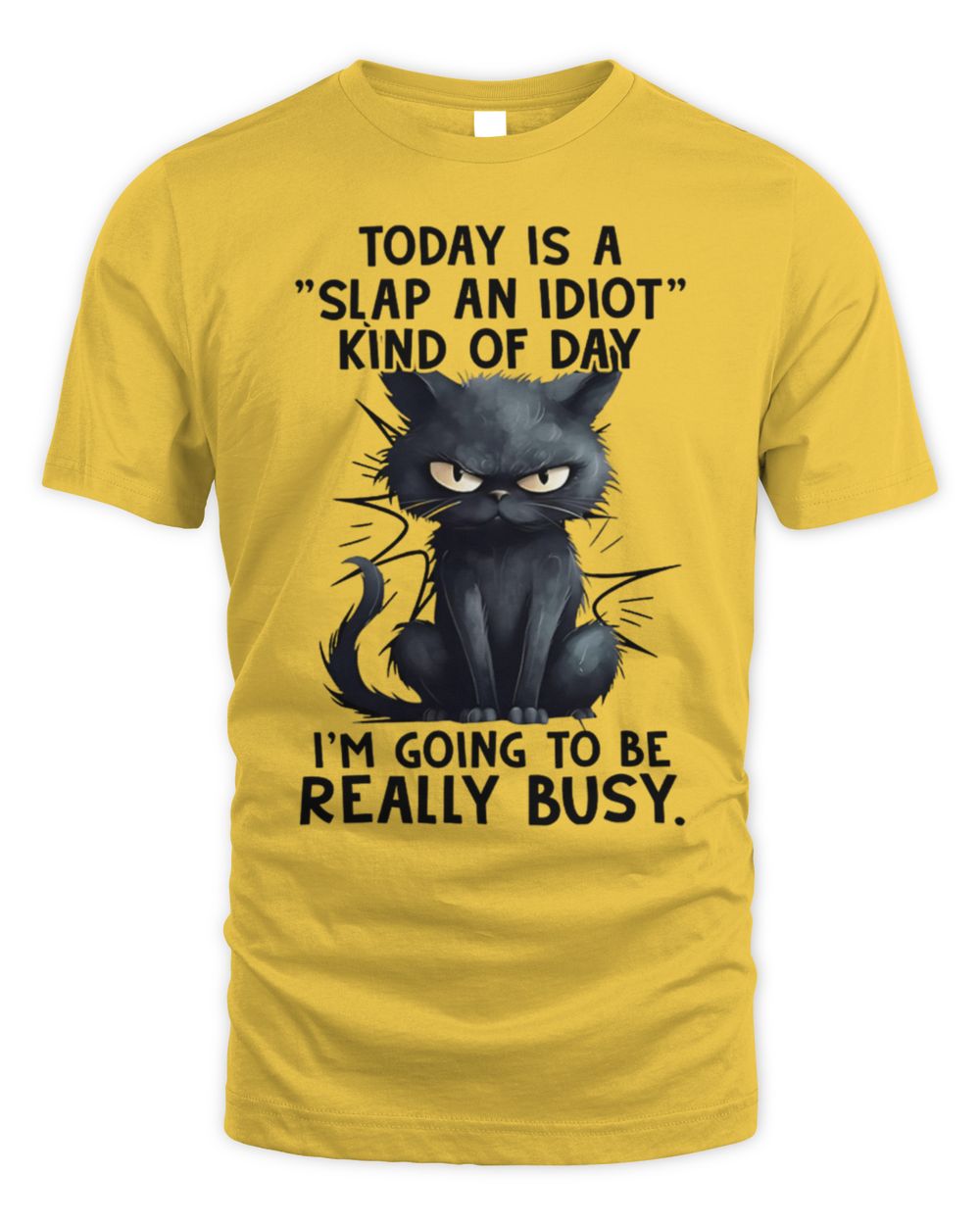 Today is a slap an idiot kind of day Unisex Standard T-Shirt