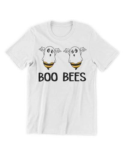 Spooky Ghost Boo Bees T-shirt Unisex Premium T-Shirt