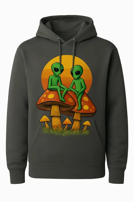 Aliens on Shroms - Unisex Hoodie