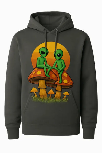 Aliens on Shroms - Unisex Hoodie